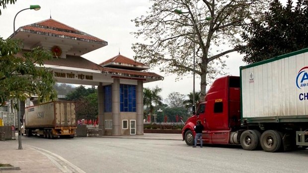 border gate reopened for transport of vietnamese exports to china