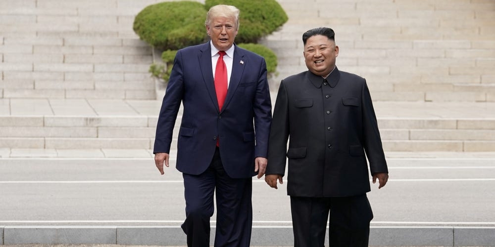Trump invites Kim Jong-un on Air Force One after 2019 summit in Vietnam