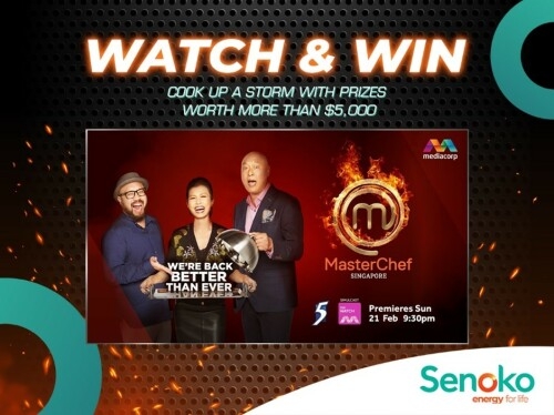 Senoko Energy Cooks Up Exclusive Rewards With MasterChef Singapore And Gives Back To Local Home Based F&amp;B Entreprenuers