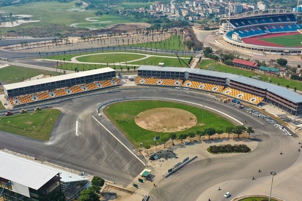 hanoi racetrack ready for vietnam f1 race