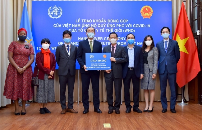 vietnam donates usd50000 to whos covid 19 response fund