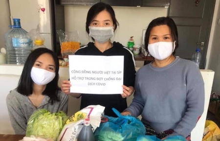 Vietnamese in Cyprus support host country fight against the coronavirus