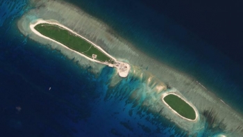 satellite images show china working on undersea cables in vietnams paracel islands