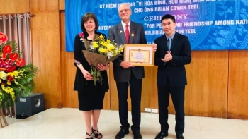 Friendship medal conferred to Mr. Brian Edwin Teel for his contribution to Vietnam's health sector