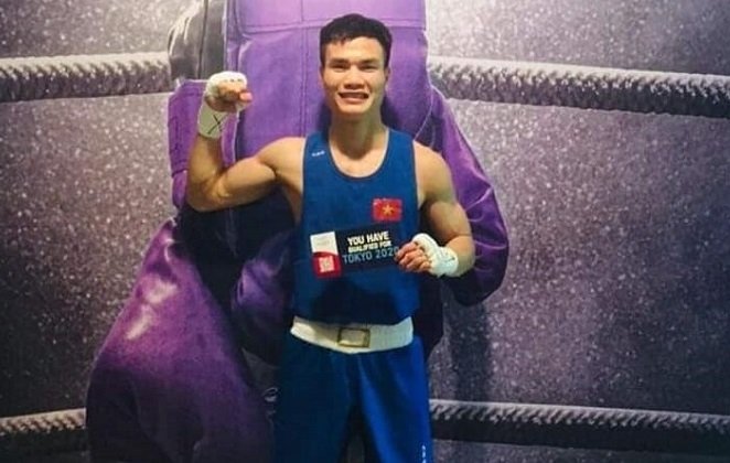 First Vietnamese boxer to qualify for the Olympics Tokyo