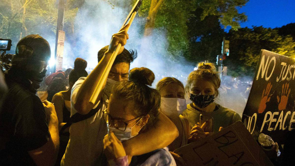 protest in us what did trump say about antifa and the riots