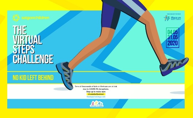 steps challenge 2020 virtual sport event to support children from covid 19 pandemic