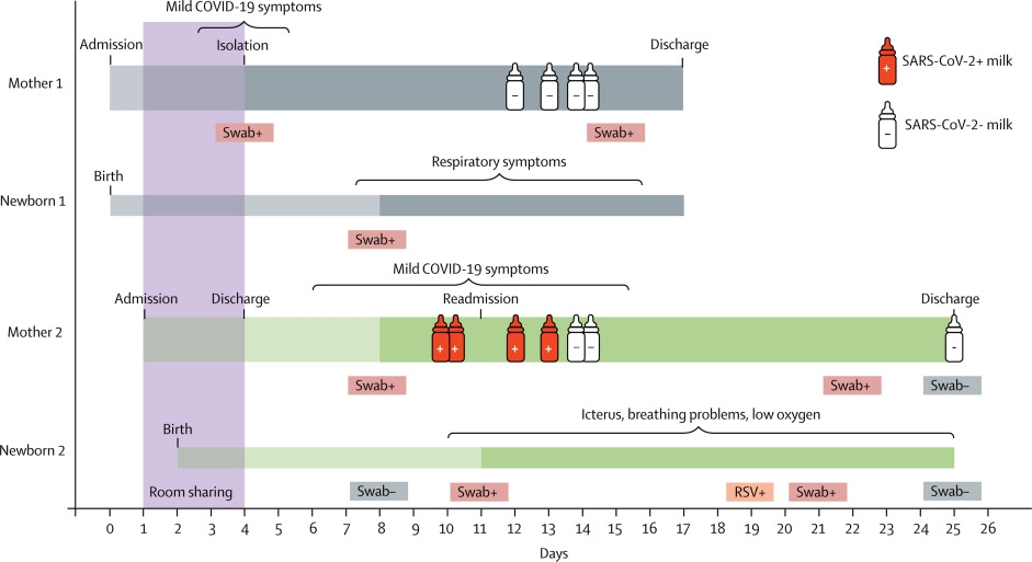 covid 19 detected in breast milk annouced german researchers