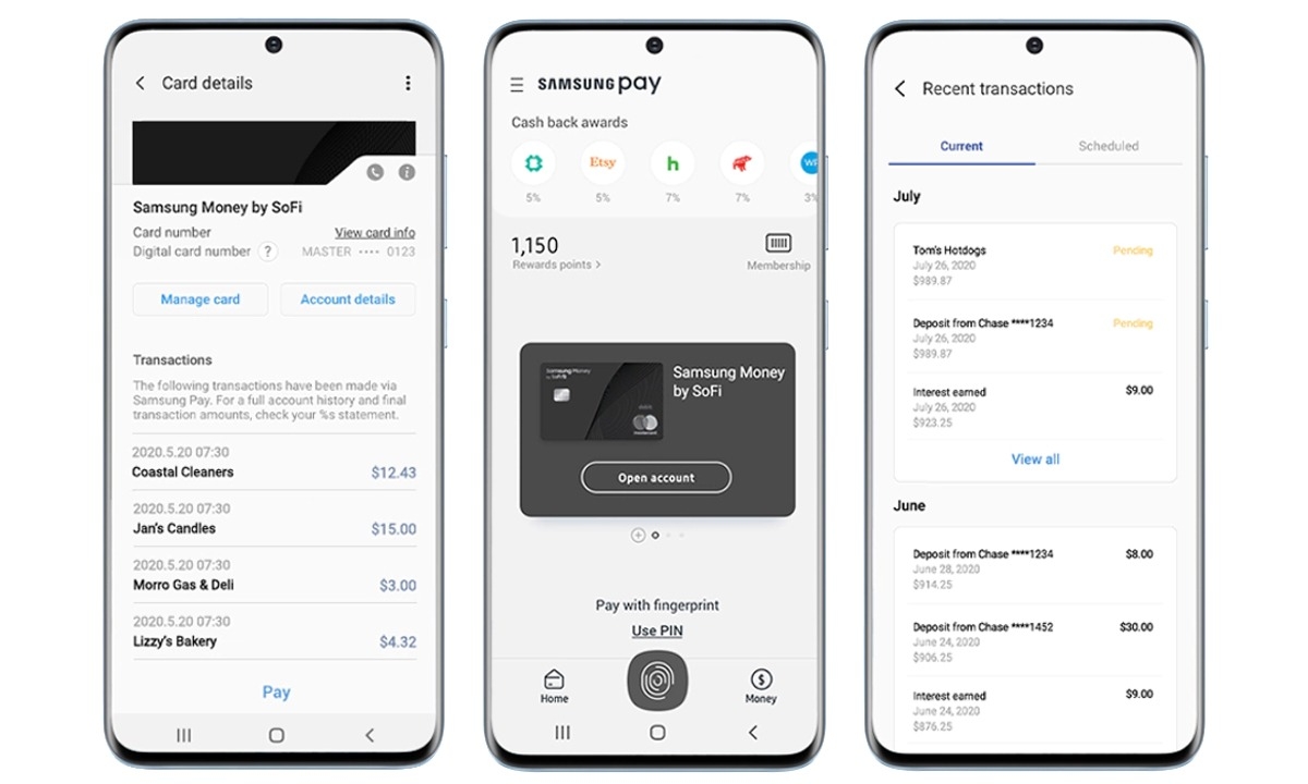 samsungs new debit card is mastercard branded links with samsung pay