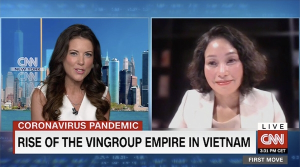 cnn live for impressive vingroups 11 golden minutes