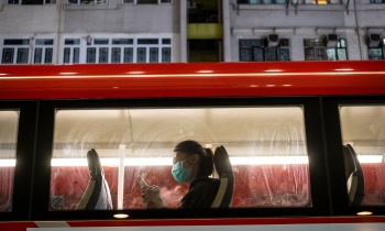 hongkong masks made mandatory government officials work from home as coronavirus cases surge
