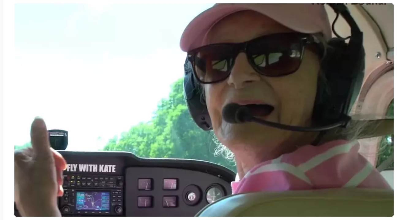 99 year-old woman becomes world's oldest pilot and flight instructor