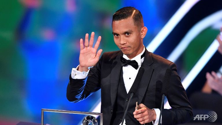 Malaysia's Faiz Subri first Asian to win FIFA Puskas Award