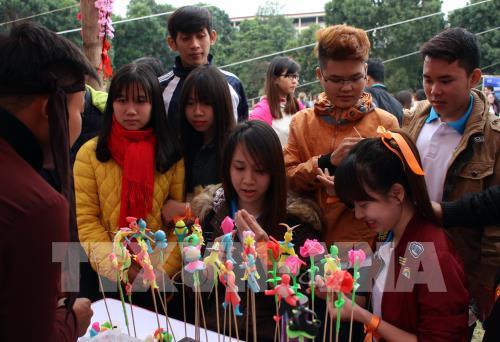 The first New Year exchange for foreign students in Vietnam held in Hanoi