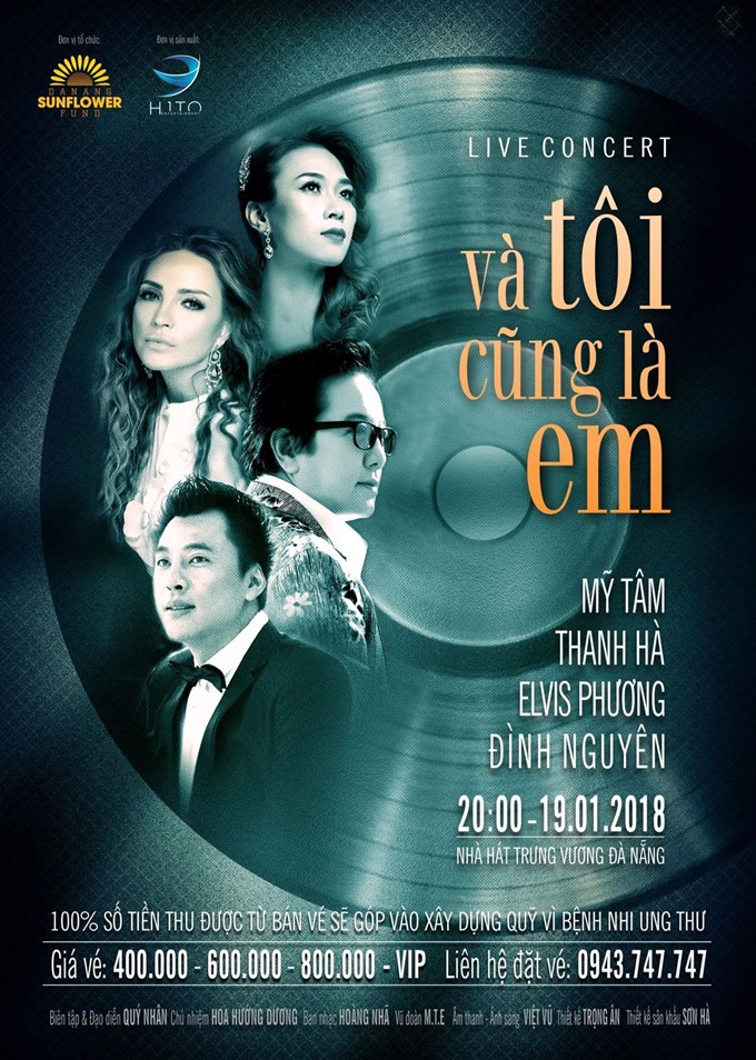 concert to raise funds for sick children in da nang