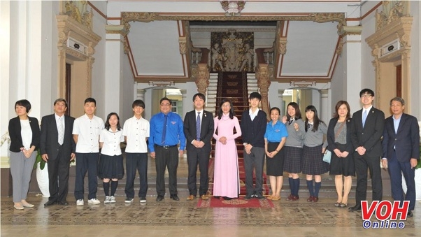 ho chi minh city osaka youths enhance friendship cooperation