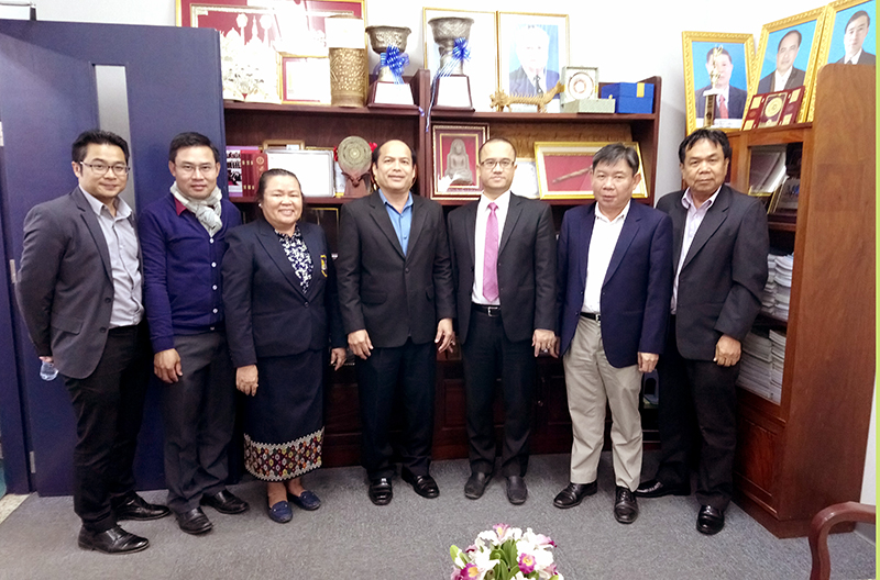 UEB reinforces ties with National University of Laos