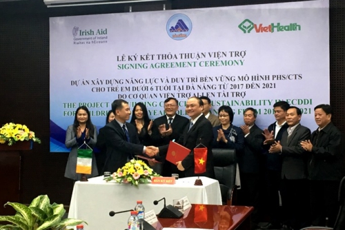ireland supports disabled children in da nang