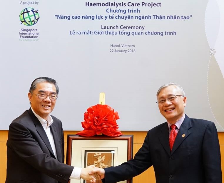 5,000 kidney patients to be benefited from Singapore-Vietnam joint medical project