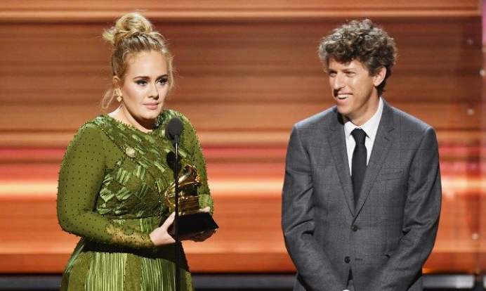 Adele sweeps top Grammy awards with Hello and album 25