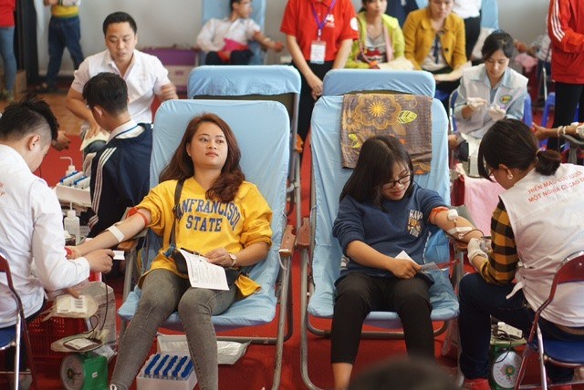 “Red Spring” festival collects 9,300 blood units