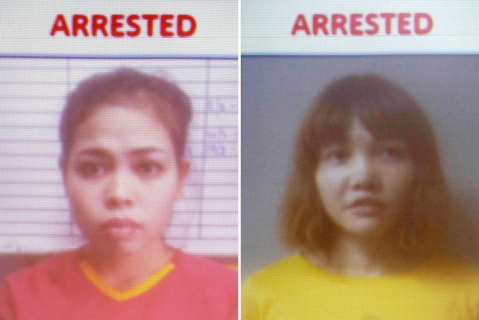 kim jong nam assassination vietnamese and indonesian women charged with murder