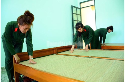 hinh anh: nhung ngay dau trong quan ngu cua cac nu chien si hinh 3