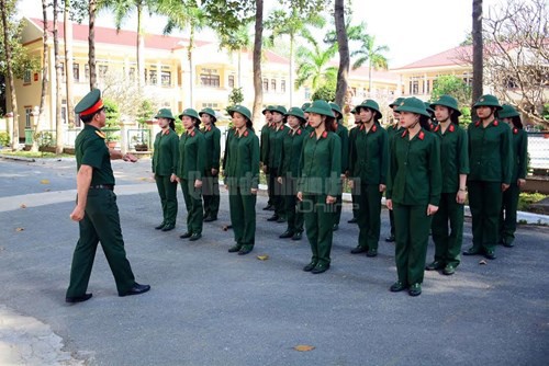 hinh anh: nhung ngay dau trong quan ngu cua cac nu chien si hinh 7