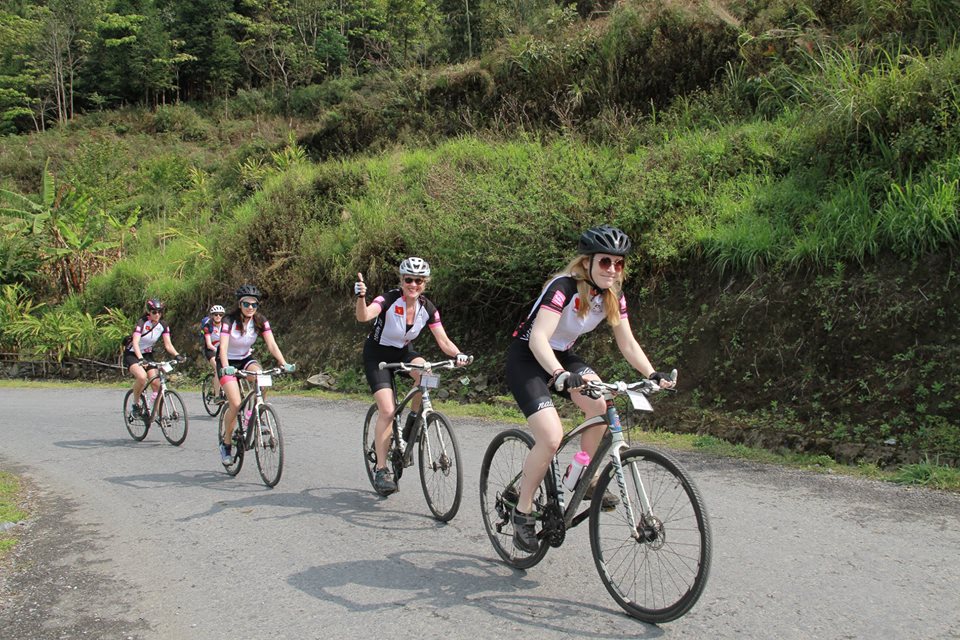 charity cycle raises funds for children in vietnam