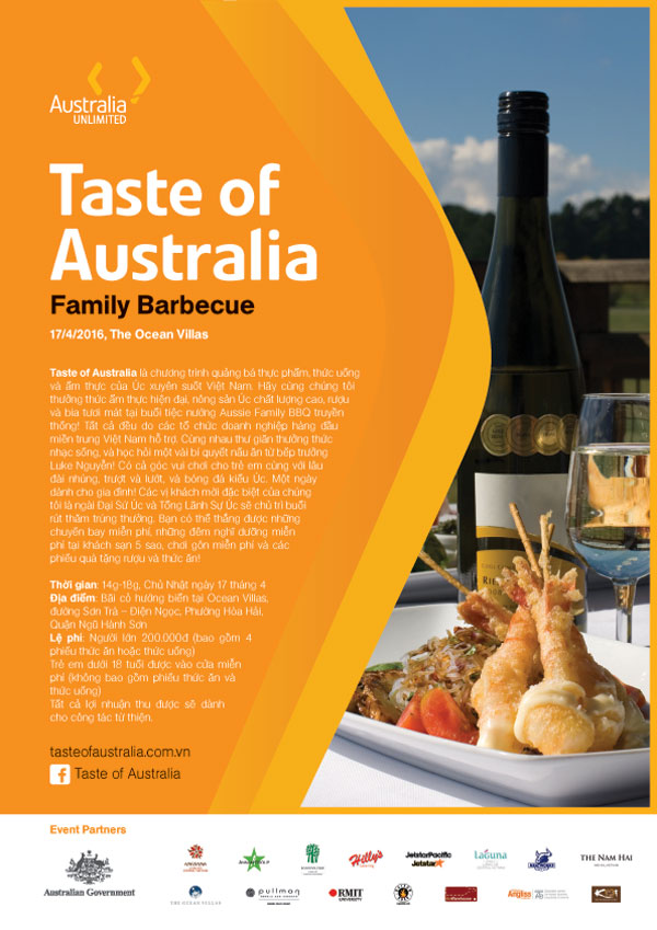 da nang city hosts taste of australia family barbecue