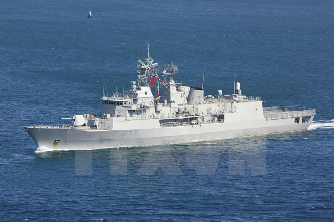 New Zealand naval ship visits Da Nang