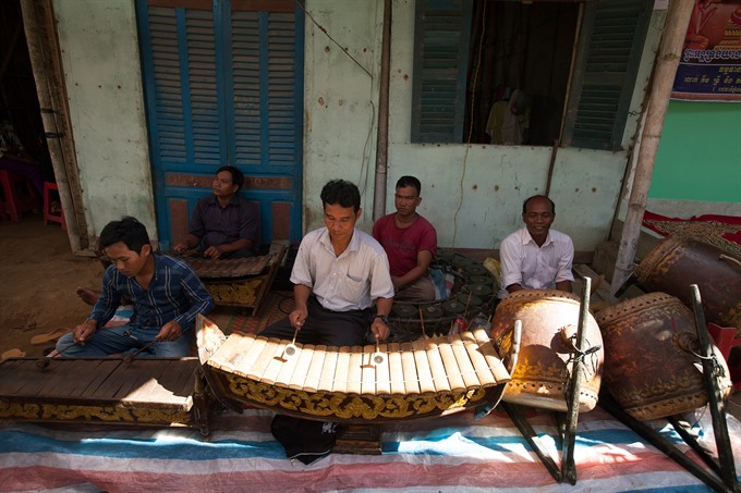 Photo: Khmer New Year Festival wishes for lucks