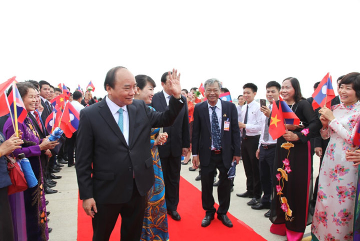 Prime Minister and spouse begin Laos visit