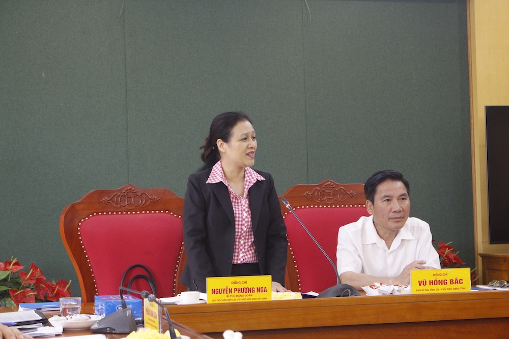 VUFO Chairwoman: Thai Nguyen Union is creative in people's external activities