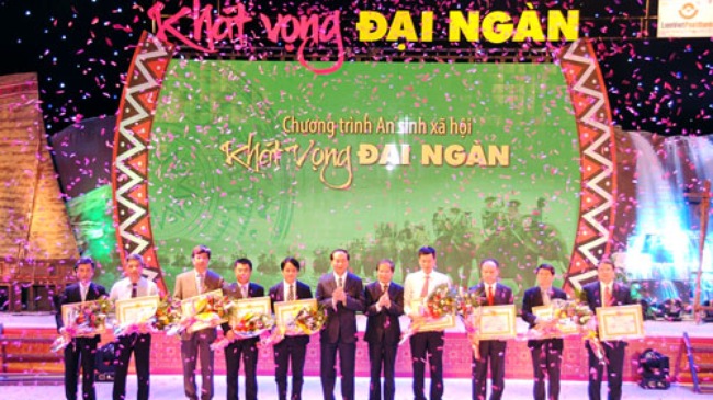 over vnd170 billion raised to conduct social welfare work in central highlands