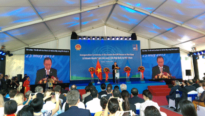 UN House in Viet Nam is the best possible eco-friendly building in the region, said Secretary – General Ban Ki-moon
