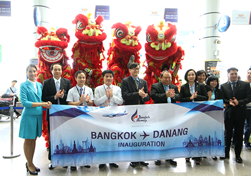 air route from bangkok to da nang launched