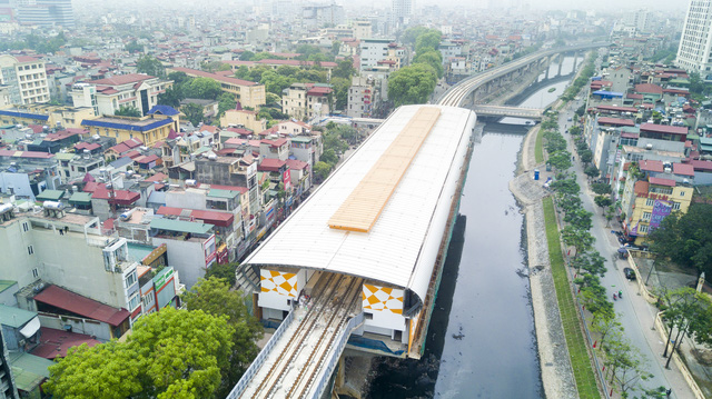 A closer look at Cát Linh – Hà Đông urban railway, await for test run