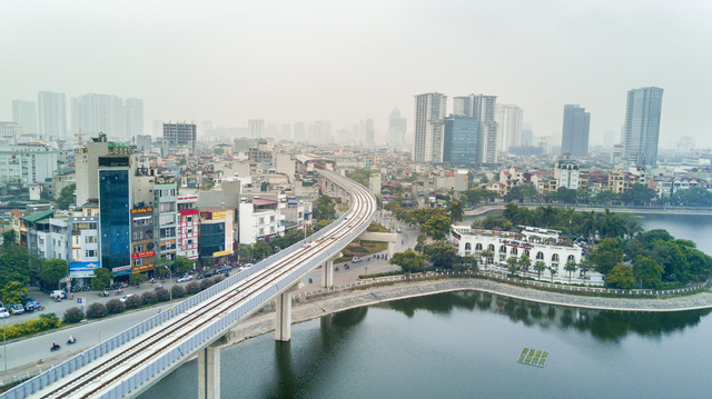 A closer look at Cát Linh – Hà Đông urban railway, await for test run