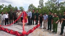 Dak Lak inaugurates two border markers on frontier with Cambodia