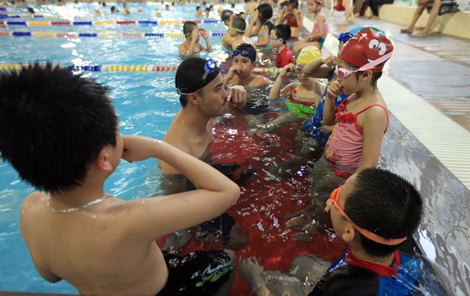 two third of vn children cant swim