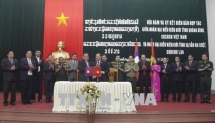 Vietnamese, Lao provinces bolster border security cooperation