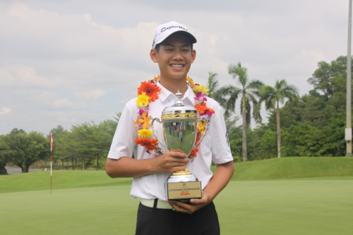 13-year-old boy listed in World Amateur Golf Ranking