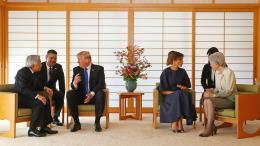 us president donald trump to the japans first state guest of reiwa era