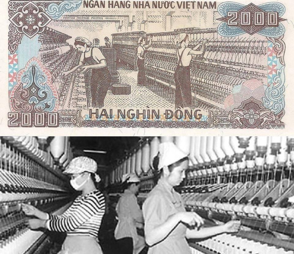 Famous Vietnamese attractions described on bank notes