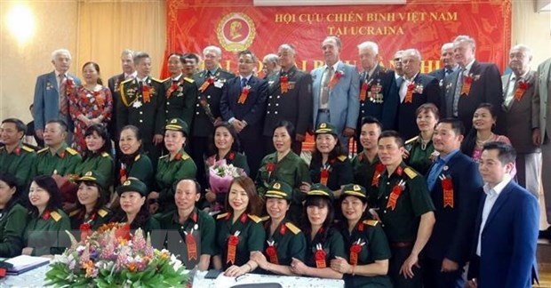 Vietnamese war veterans’ association in Ukraine holds 2nd congress