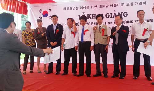 koica supports vocational training in hai duong province