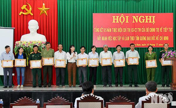 ninh thuan makes efforts in following president ho chi minhs ethical example