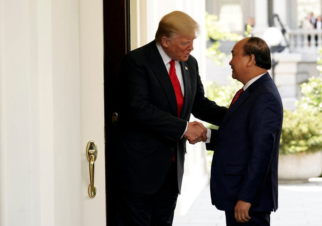 i was very impressed by president donald trumps friendliness and openess pm nguyen xuan phuc