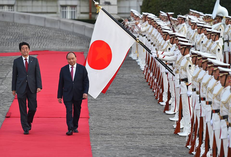 Vietnamese, Japanese PMs agree on orientations for future ties